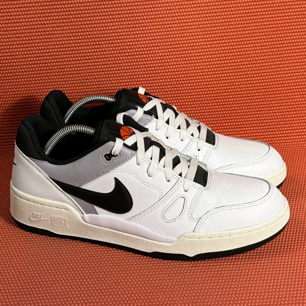 Nike Full Force Low 'White Black' Sneakers FB1362-101 Men’s Size 10.5